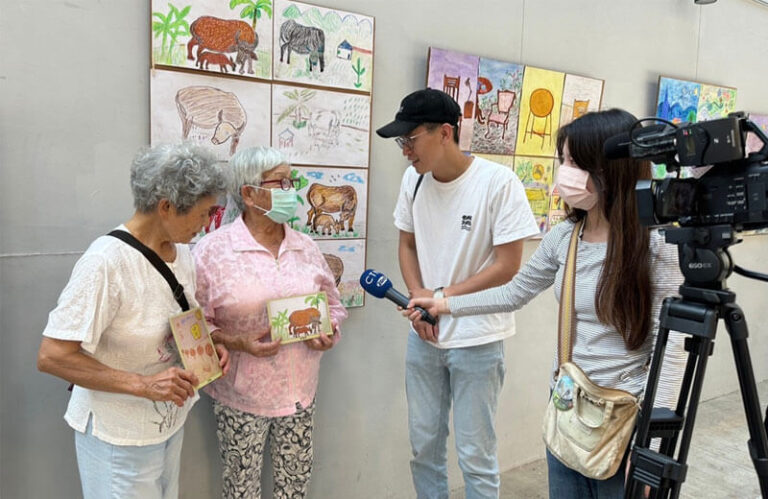 「畫一幅講台語的圖」雲林藝術課堂成為文化傳承現場